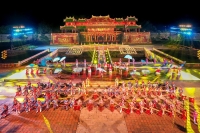 Updated schedule for the series of performances at Hue Festival 2026.